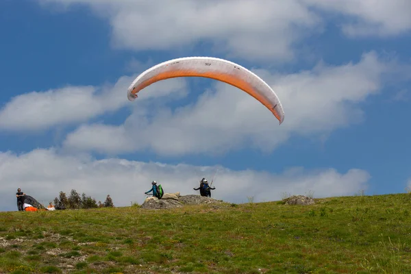 Parapente — Fotografia de Stock