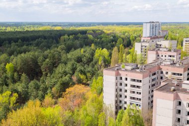 Pripyat şehir Chernobyl içinde