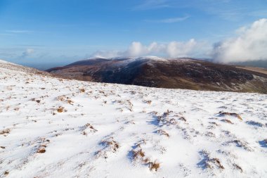 Anu 'nun Papaları' nda kar yağıyor.