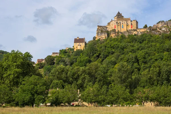 Castelo medieval de Castelnaud — Fotografia de Stock