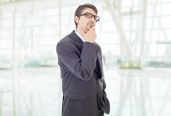 Zakenman denken — Stockfoto