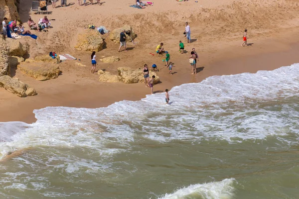 Strand van Senhora da Rocha — Stockfoto