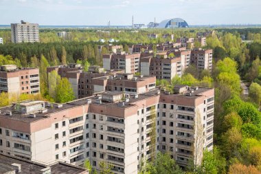 Pripyat şehir Chernobyl içinde
