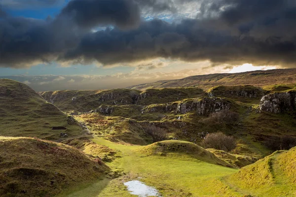 Fairy Glen at Isle of Skye