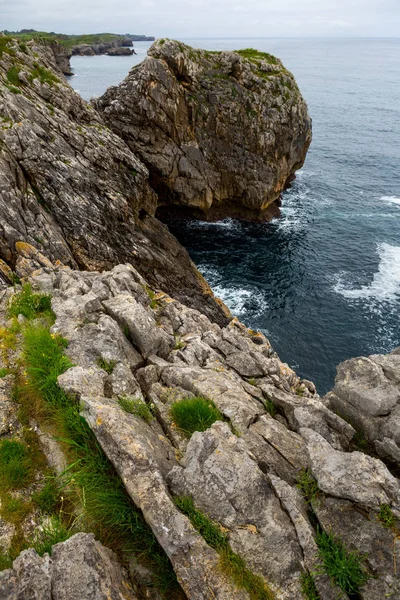 Gulpiyuri, Asturias, España — Foto de Stock