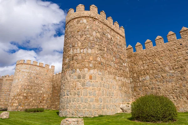 Avila omringende muur — Stockfoto