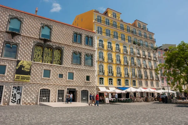 Casa dos bicos — Stockfoto