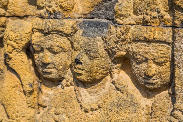 Detalles en Templo Borobudur — Foto de Stock