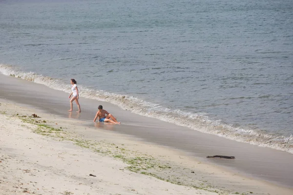 Strand mensen — Stockfoto