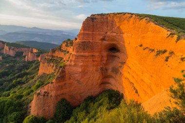 Las Medulas tarihi maden sahası, Las Medulas Doğal Parkı, El Bierzo, İspanya
