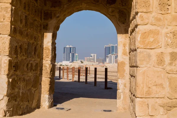 Widok Stary Fort Arad Manama Muharraq Bahrajn — Zdjęcie stockowe