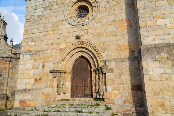 Detalle Iglesia Puebla Sanabria Castilla León España — Foto de Stock