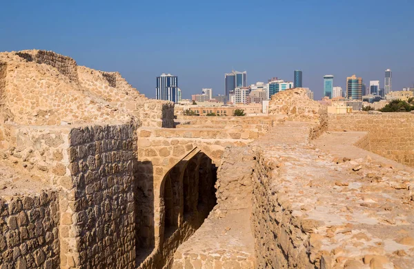 Widok Stary Fort Arad Manama Muharraq Bahrajn — Zdjęcie stockowe