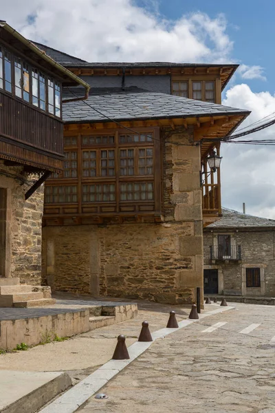 Maisons Anciennes Puebla Sanabria Castilla Leon Espagne — Photo