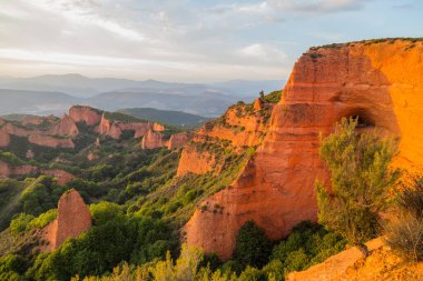 Las Medulas tarihi maden sahası, Las Medulas Doğal Parkı, El Bierzo, İspanya