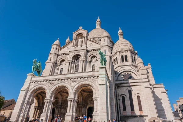 Париж Франція Sacre Coeur Basilica Великий Середньовічний Собор Базиліка Святого — стокове фото