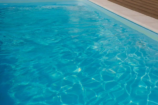 Swimming Pool Blue Water Detail — Stock Photo, Image