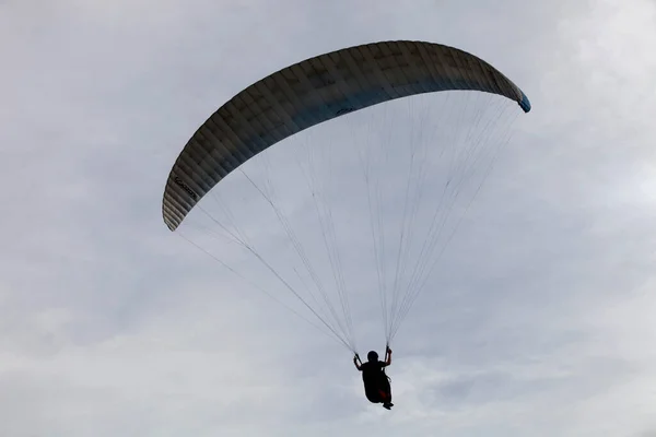 Caldelas Πορτογαλια Paragliding Abouaaboua Festival Στα Βόρεια Της Πορτογαλίας Caldelas — Φωτογραφία Αρχείου