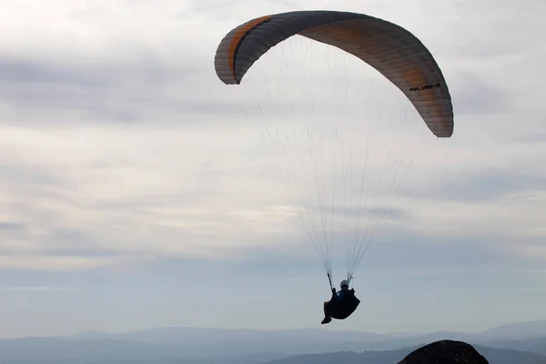 Caldelas Portugal Paragliding Abouaaboua Festival North Portugal Caldelas Portugal — стокове фото