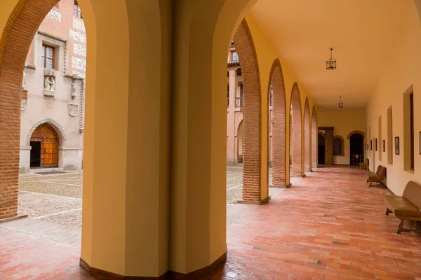 Medina Del Campo Hiszpania Castillo Mota Interior Zamek Medina Del — Zdjęcie stockowe