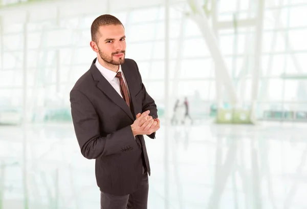 Happy Business Man Portrait Office — Stock Photo, Image