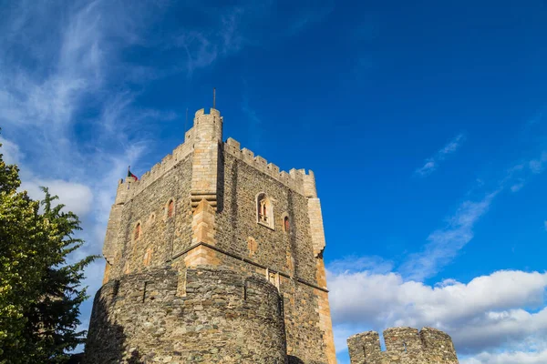 Mittelalterliche Burg Von Braganca Historische Festung Norden Portugals — Stockfoto