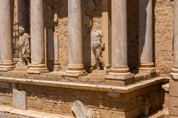 Antique Roman Theatre Merida Spain Built Romans End 1St Century — Stock Photo, Image