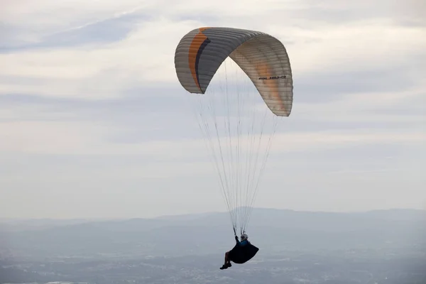 Caldelas Portugal Paragliding Abouaaboua Festival North Portugal Caldelas Portugal — стокове фото