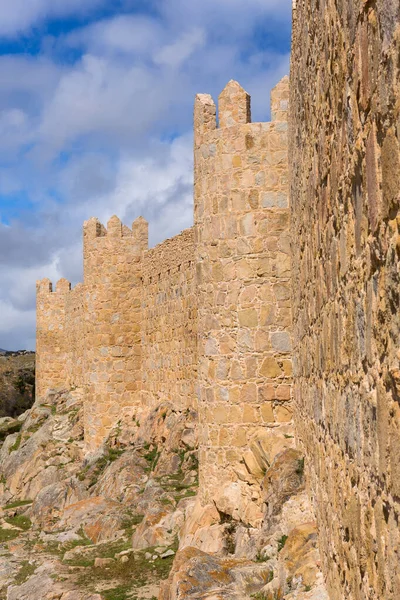 Ancient Fortification Avila Castile Leon Spain — Stock Photo, Image