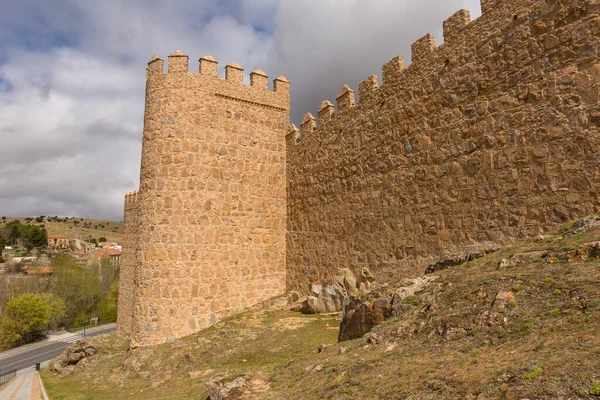 Antigua Fortificación Ávila Castilla León España —  Fotos de Stock