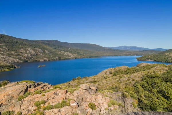 Lago Sanabria Cerca Puebla Sanabria Castilla León España — Foto de Stock