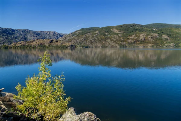 Lago Sanabria Cerca Puebla Sanabria Castilla León España — Foto de Stock