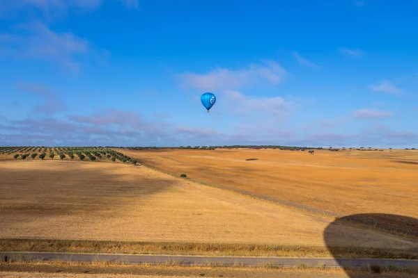 Alentejo Portugalsko Vzestup Horkovzdušných Balónů Horkovzdušných Balónů Regionu Alentejo Portugalsko — Stock fotografie