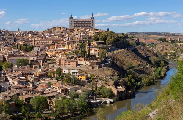 Vista Toledo Desde Mirador Del Valle España — Foto de Stock