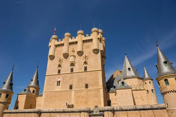 Castello Alcazar Segovia Spagna — Foto Stock