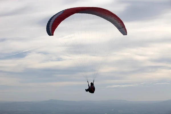 Caldelas Portugal Paragliding Abouaaboua Festival North Portugal Caldelas Portugal — Stock Photo, Image