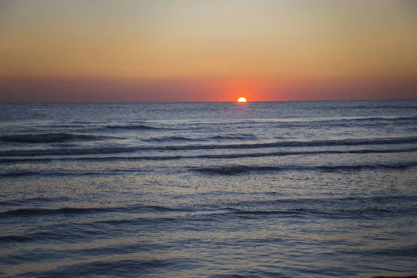 Seascape Beginning New Day Sunrise Sea — Stock Photo, Image