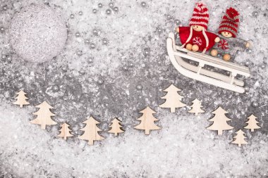 Noel tebrik kartı. Noel şenlikli arka plan. Yeni yıl işaret