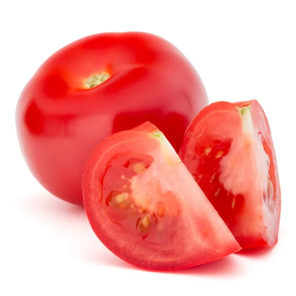 Warzywa pomidorowe izolowane na białym tle wycinanki — Zdjęcie stockowe