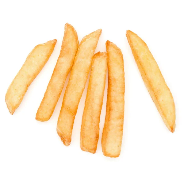 Franska stekt potatis isolerad på vit bakgrund — Stockfoto