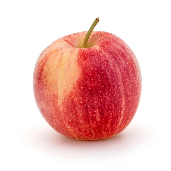 Red apple isolated on white background cutout — Stock Photo, Image