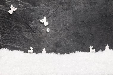 Noel tebrik kartı. Noel şenlikli arka plan. Yeni yıl işaret