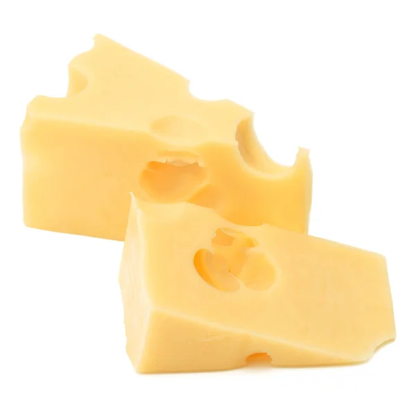 Сир ізольований на білому тлі — стокове фото