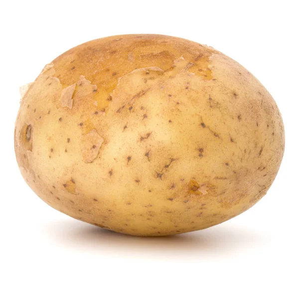 New potato tuber isolated on white background cutout — Stock Photo, Image