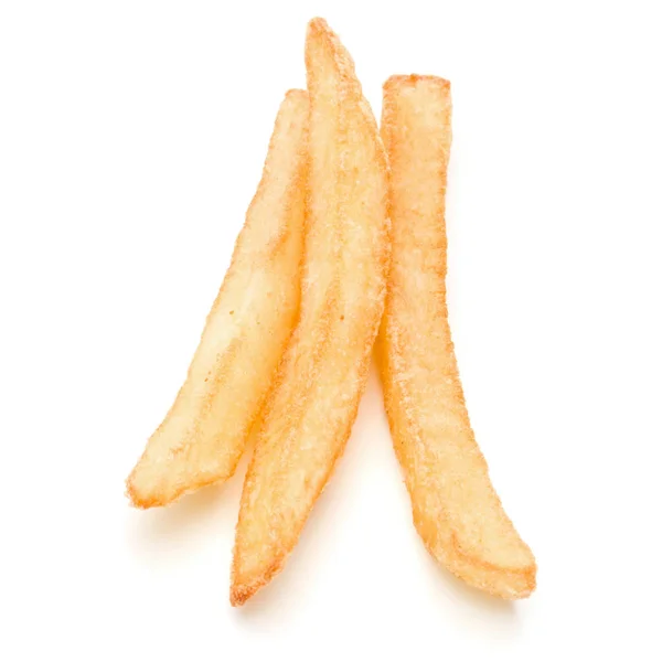 Patate fritte francesi isolate su fondo bianco — Foto Stock