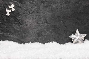 Noel tebrik kartı. Noel şenlikli arka plan. Yeni yıl işaret