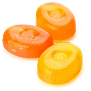 Şeker, şeker veya sug haşlanmış üç renkli meyve sert şeker