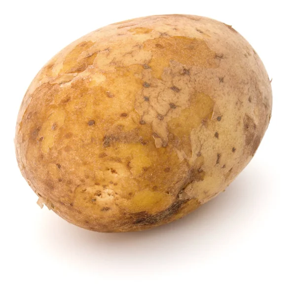 New Potato Tuber Isolated White Background Cutout — Stock Photo, Image