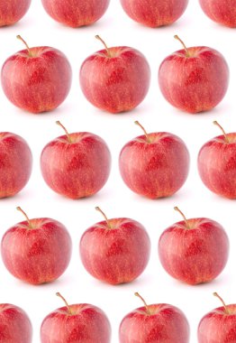 kırmızı elma . Dikişsiz gıda deseni.