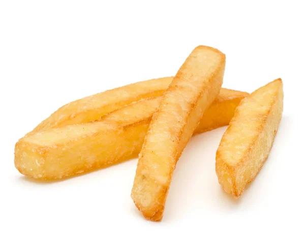 Patate fritte francesi isolate su fondo bianco — Foto Stock